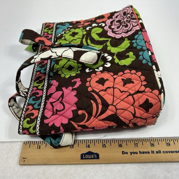Vera Bradley Lola Petite Tote Retired Handbag Travel Bold Floral Roomy 12693-145 - Picture 11 of 13
